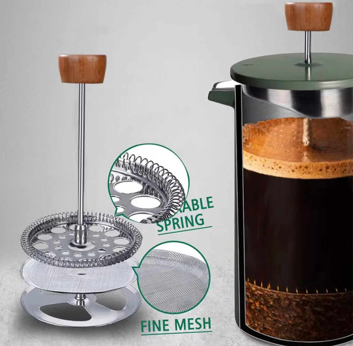 Premium French Press(1000 ml)